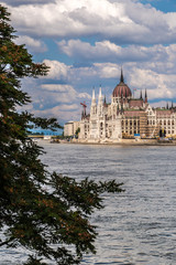 Fototapeta premium The building of the Parliament in Budapest, Hungary