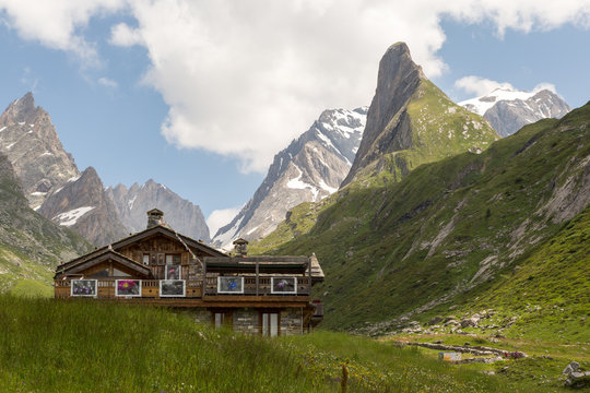Refuge des Barmettes en altitude