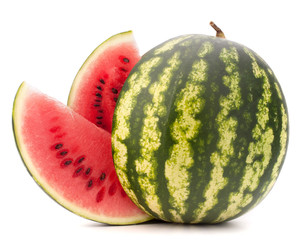 Sliced ripe watermelon