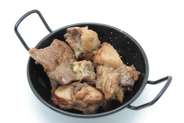 rabbit with garlic