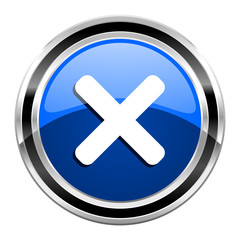 Obraz premium cancel icon