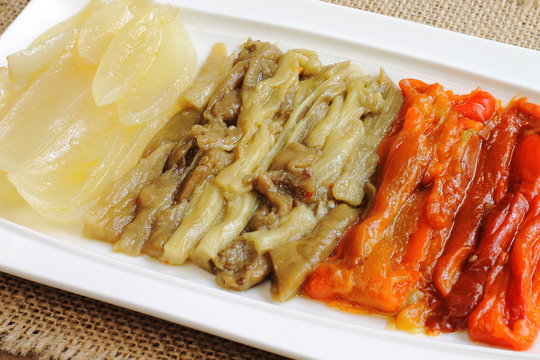 Escalivada de verduras asadas