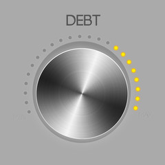 Debt controller knob