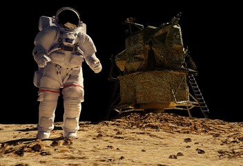 The astronaut © Kovalenko Iurii