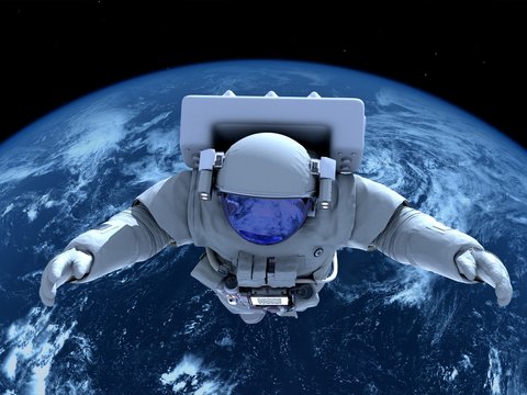 Fototapeta The astronaut