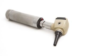 Otoscope  for ear examination , medical equipment