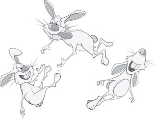 Rabbits cartoon