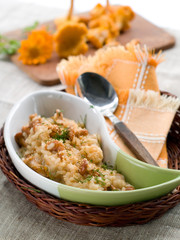 Mushroom risotto