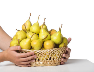 yellow pears