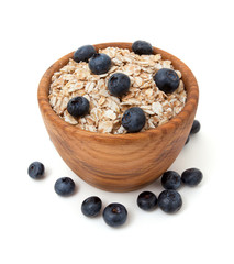 Blueberries and oats