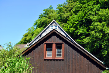 Fototapeta premium Dorfhütte