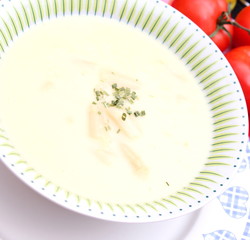 Spargelsuppe