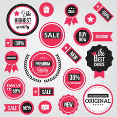 Vector Badges Labels and Stickers