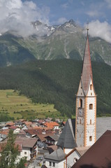 Fototapeta na wymiar Nauders, Tyrol