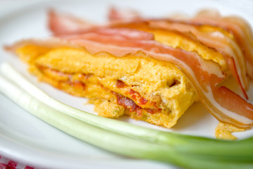 Bacon and eggs