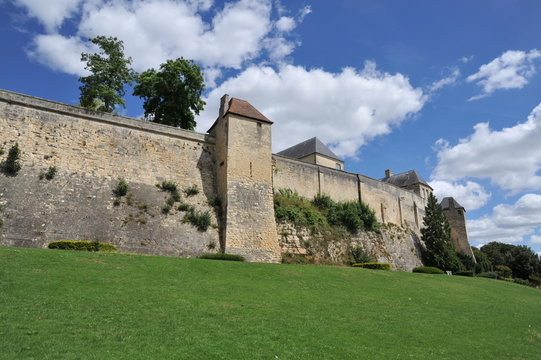 Remparts Sud ouest Ch&acirc;teau Caen 1