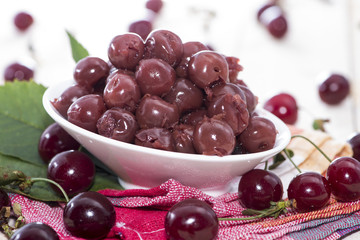 Pickled Cherries