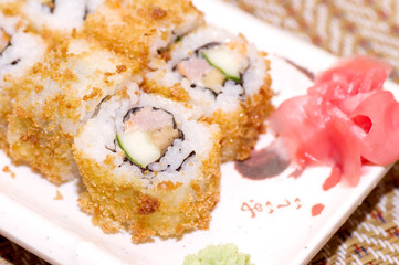 Traditional Japanese food Sushi Sushi collection