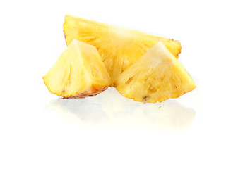 three ananas slices