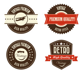 retro labels