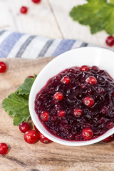 Fresh made Red Currant Jam