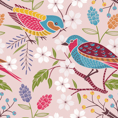 Seamless floral pattern - 54883192