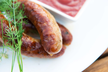 meat sausages