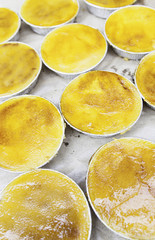 Traditional yellow cake