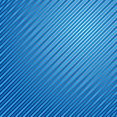 Striped linear blue background