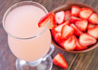 strawberry coctail
