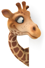 Fun giraffe © Julien Tromeur