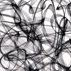 Obraz premium Abstrakcjonistyczny czarny i biały tło