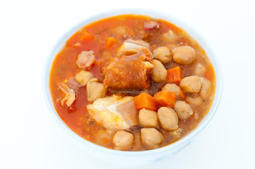 Cooked chickpeas