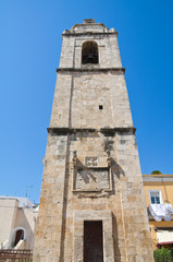 Clocktower. Manfredonia. Puglia. Italy.