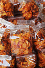 Thailand dessert - banana chips.