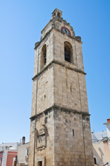 Fototapeta na wymiar Clocktower. Manfredonia. Puglia. Włochy.