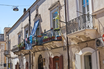 De Florio Palace. Manfredonia. Puglia. Italy.