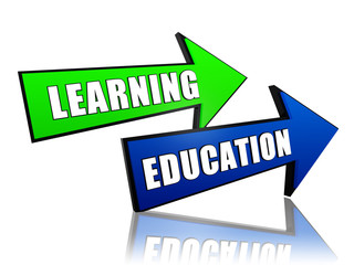 learning education in arrows