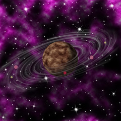 Saturn planet