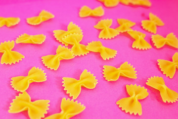 Italian pasta close-up