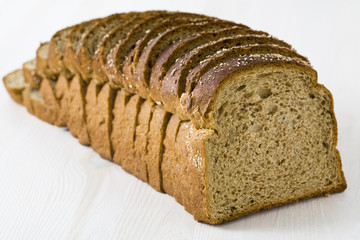 Loaf of rye bread