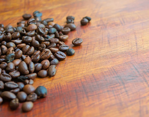 beans on table