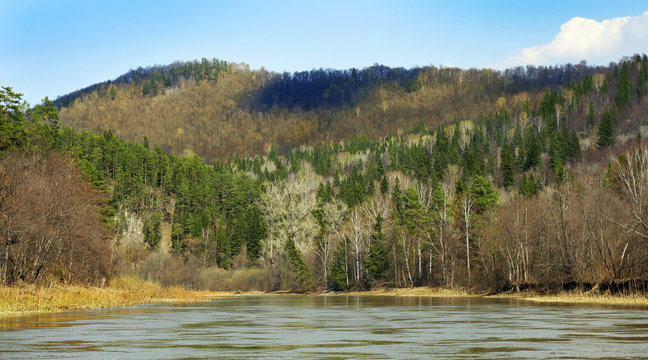 Hills at the Zilim river