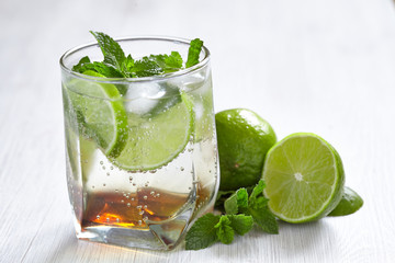 Fresh mojito cocktail