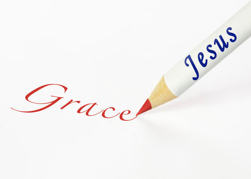 Jesus spells grace