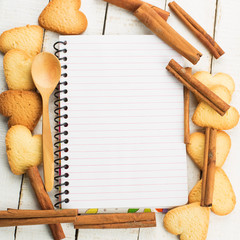 Note and cookies