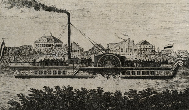 Passenger steamship "Königin Maria" (Dresden, 1837)