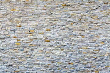 White Old Brick Wall