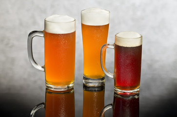 three beer