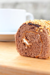 Chocolate  cake roll